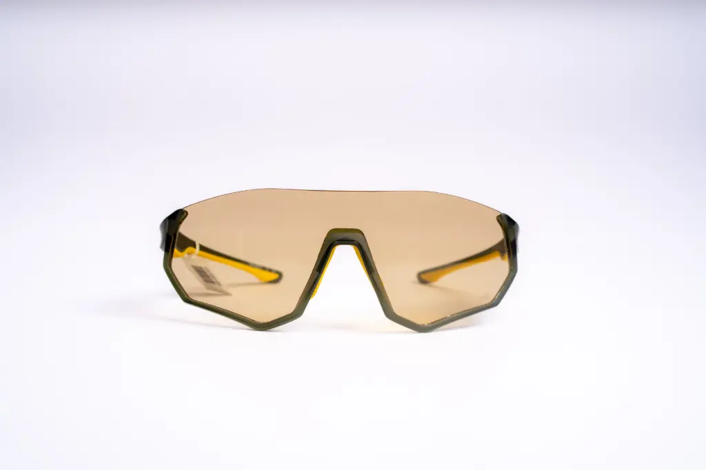 Royal Enfield Adventure Series Sunglasses – Matte Green with Amber Shield Lens