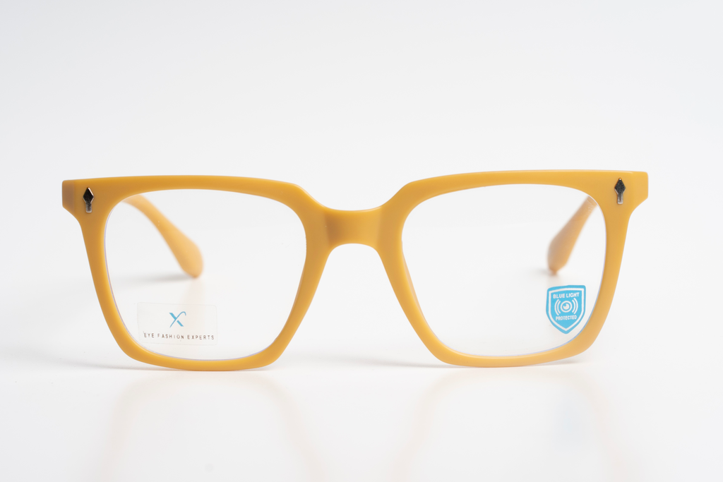 Vibrant Yellow Glasses
