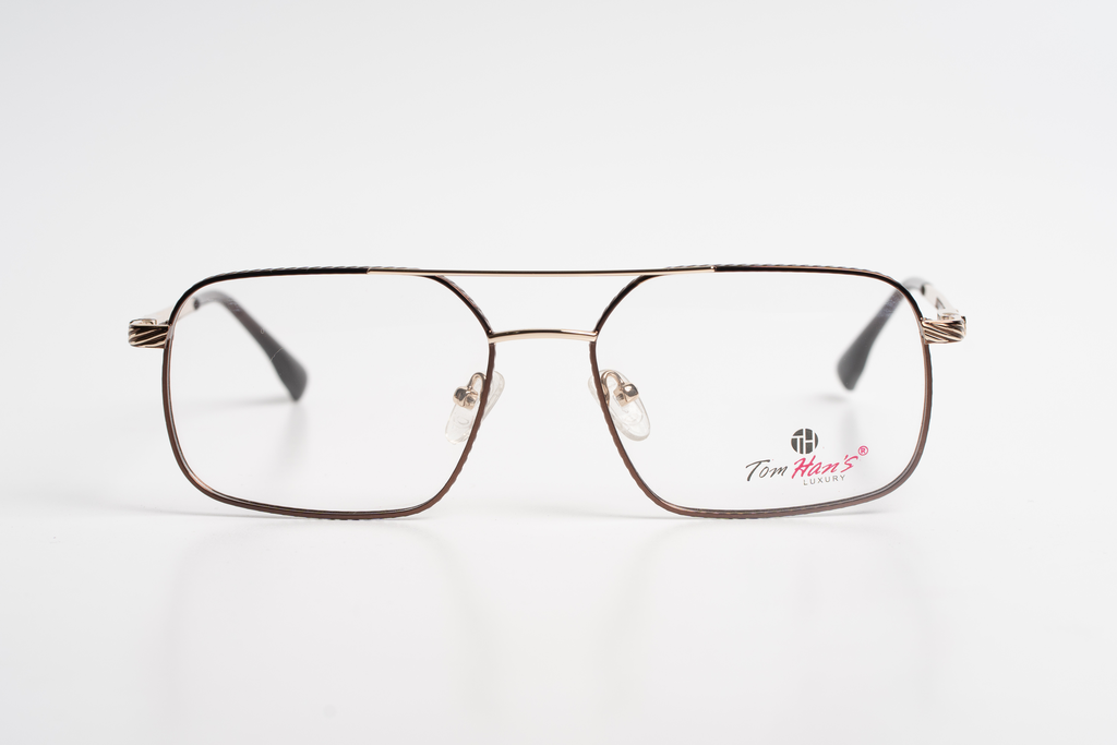 Tom Han's® Luxury Gunmetal Pilot Eyeglasses