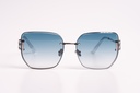 Scott Blue Gradient Rimless Sunglasses