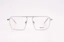 Pepe Jeans Matte Grey Eyeglasses – Minimalist Metal Mastery