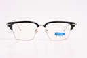 EQUAL Blu Block Clubmaster Eyeglasses – Classic Black Meets Luxe Gold