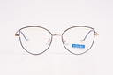 EQUAL Blu Block Eyewear – Elegant Cat-Eye Frame in Gold Black