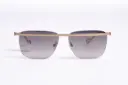 Royal Enfield "Horizon Explorer" Rimless Sunglasses - Gold Frame & Gradient Lenses