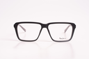 Pepe Jeans Bold Square Eyeglasses - Black Acetate