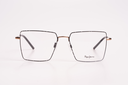 Pepe Jeans Textured Geometric Eyeglasses - Black & Gold