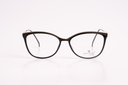 Roberto Gabriel Trendy Cat-Eye Eyeglasses - Black & Gold