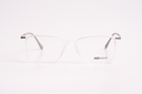 FEDFOCUS Modern Square Eyeglasses - Clear & Grey