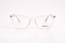 FEDFOCUS Chic Rectangular Eyeglasses - Soft Pink Translucent