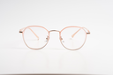 Chic Octagonal Eyeglasses - Rose Gold & Clear