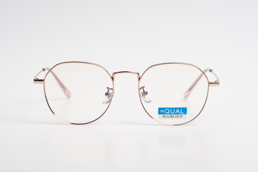  EQUAL Blu Block "Rose Round" Frame: Timeless Protection
