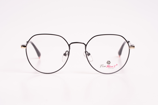 Tom Han’s Luxury Black Round Eyeglasses – Minimalist Elegance for Everyday Style