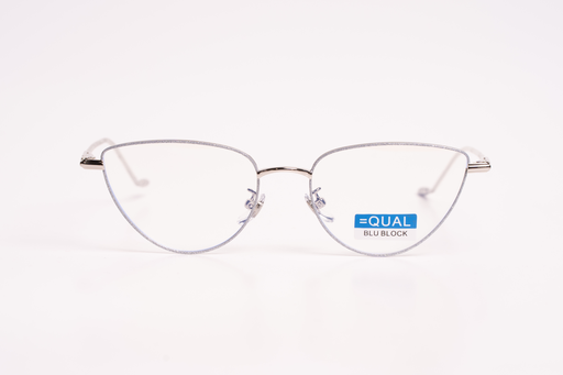 Equal Silver Whisper Eyewear – Ultra-Light Blue Light Blocking Glasses