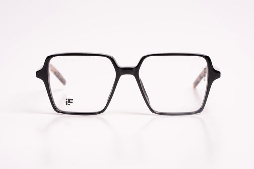 FEDFOCUS Bold Geometric Eyeglasses - Black & Havana